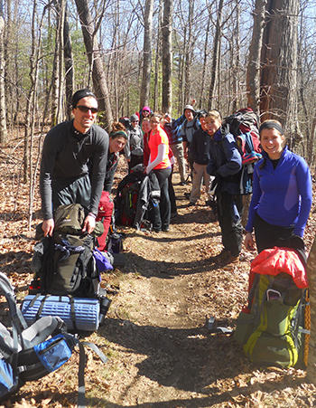 Photo of Black Creek hikers. 