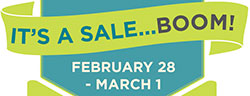 Boom sale artwork. 