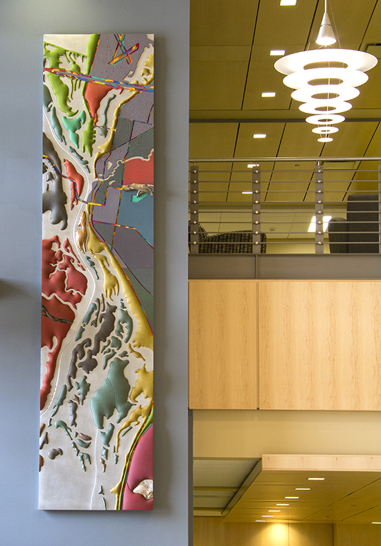 artwork in Centennial hall