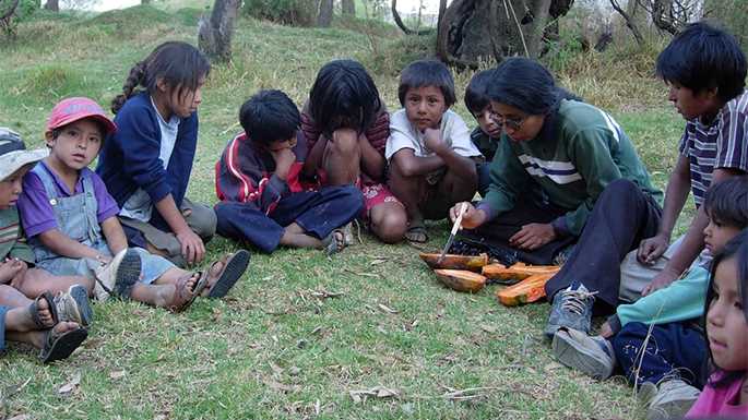 There are many organizations that work to help families and children learn marketable skills, illustrated in the photo showing Bolivian children learning higher-yield farming techniques at the Bolivian organization called the Pirwa (“silo” in Quechua). These techniques support and maintain valuable indigenous farming knowledge that has been lost because of increased rural to urban migration to work in the informal economy as day-laborers or for very low-pay work in factories.
Read more →
