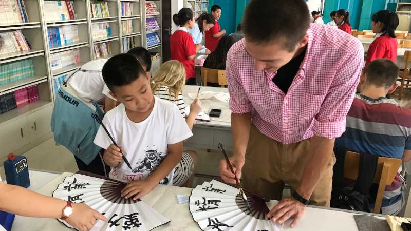 UWL students interact with school children during  the 2017 trip to China. This year’s trip is May 20-June 14.
Read more →
