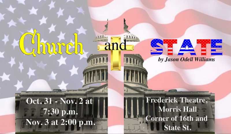 Church and State will run at 7:30 p.m. Thursday-Saturday, Oct. 31-Nov. 2 and at 2 p.m. Sunday,  Nov. 3 in Frederick Theatre, Morris Hall, 1615 State St.
Read more →