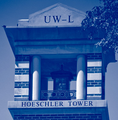 ClocktowerNewFace4347Blue Clock tower in blue.