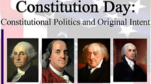 Founding Fathers artwork. 