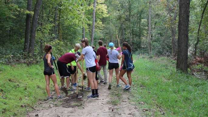 40 members of the UWL Cross Country team worked to repair part of the Hixon Forest trails in La Crosse.
Read more →