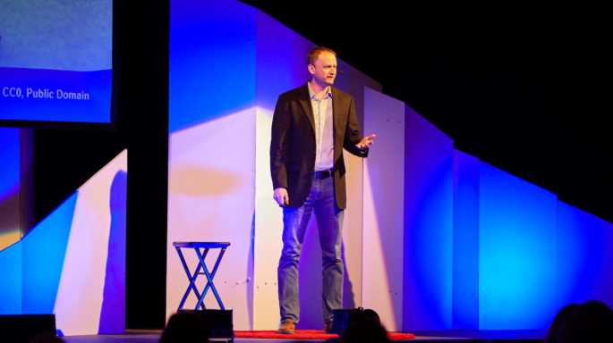 Tim Dale, associate professor of Political Science and Public Administration, speaking at the TEDxUWLaCrosse event. 
Read more →
