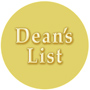 Dean's List logo.