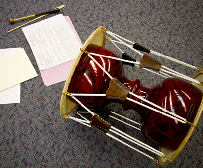 Janggu, an hour-glass-shaped drum