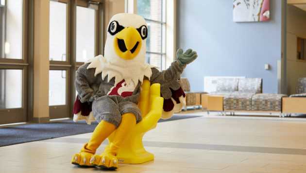 Stryker, UWL’s Eagle mascot, sits on the Handshake chair. Every school that signs up to use Handshake as a career management system, has a chair sent to them. Since UWL started using Handshake in summer 2017, 420 alumni have taken advantage of the site to recruit UWL students, as well as students from universities nationwide.
Read more &rarr;
