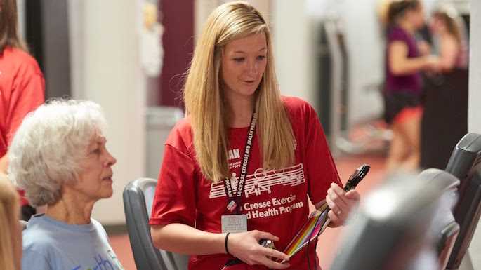 From left, LEHP participant Barbara Strohm and Sarah Smith, Clinical Exercise Physiology master’s program class of 2014-15.
Read more →
