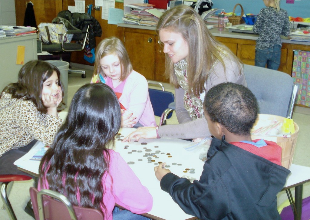 emerson Kristin Lillie volunteering