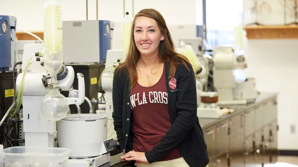 UWL senior Emily Von Dollen graduates Sunday, May 14. Despite health issues and academic challenges, Von Dollen hasn’t slowed down in her pursuit of a future in chemistry.
Read more →
