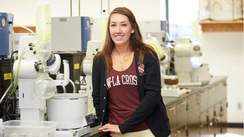 UWL senior Emily Von Dollen graduates Sunday, May 14. Despite health issues and academic challenges, Von Dollen hasn’t slowed down in her pursuit of a future in chemistry.
Read more →
