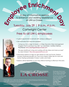 Image of the poster for Employee Enrichment Day.