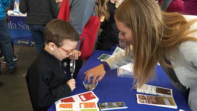 UW-La Crosse student Solvei Stenso-Velo volunteers at a Mobile Seed Library during the Earth Fair Sunday, April 30, at Myrick Park. The experience was part of a service-learning project in her environmental studies course. Stenso-Velo plans to continue volunteering with the Seed Library even after her class. Photo courtesy of Vicki Miller.
Read more →
