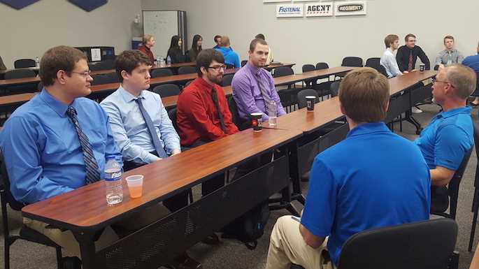 UWL mathematics students presented solutions they developed for Fastenal at the company’s headquarters in Winona, Minnesota, Friday, May 5.
Read more →
