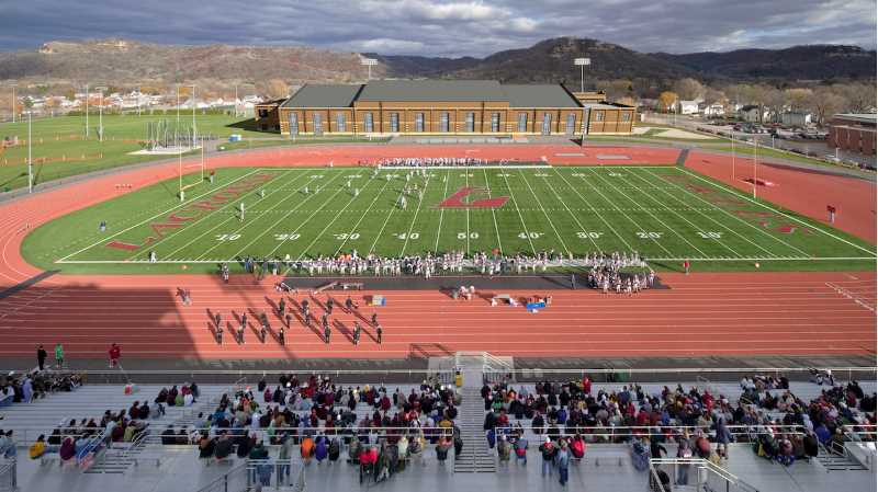 A view of the fieldhouse project from the bleachers of Roger Harring Stadium at Veterans Memorial Field Sports Complex.
Read more &rarr;
