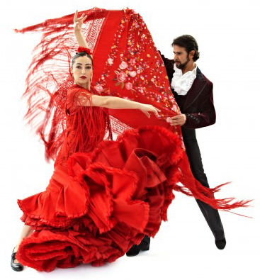 Flamenco dancers. 