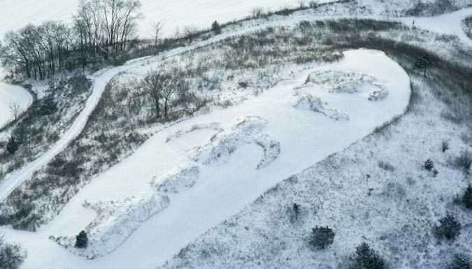 Aerial photo of the Shadewald II mound group near the Wisconsin River in Richland County. Photo credit: Wisconsin Department of Natural Resources.
Read more →
