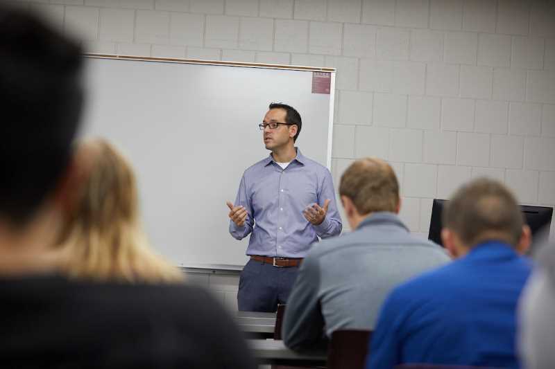 In September 2018, Marc Gall received the UWL Rada Distinguished Alumni Award, created by professor emeritus Ron Rada and his wife, Jane. As part of the visit, Gall spoke to students and participated in a panel discussion.  
Read more →
