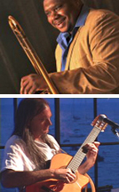 Wycliffe Gordon and Brian Rolland photos. 