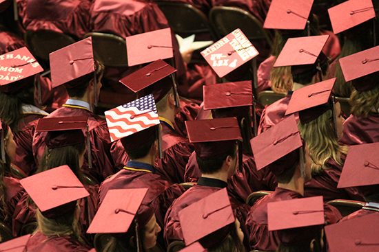 University of Wisconsin-La Crosse graduation ceremony May 2013
