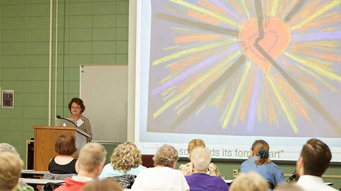 Irene Renzenbrink, a leading educator in grief and bereavement, speaks at the 2016 International Death, Grief and Bereavement Conference. 
Read more →
