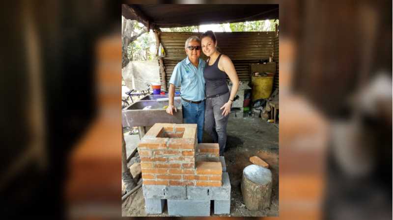 Carlos Galvez, Club Rotario Guatemala del Este member, and founder of La Chapina Bonita Stove Project stands with UWL student Kitt Drewiske.
Read more →
