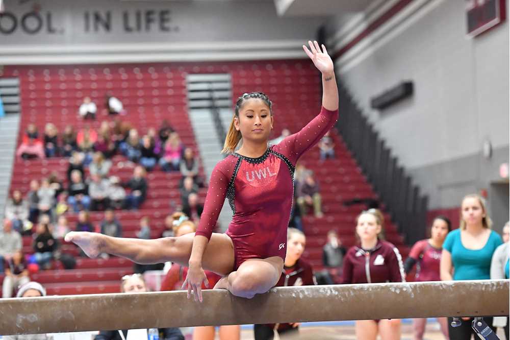 UWL senior Leah Spankowski competes on the beam in Mitchell Hall. UWL has won four out of five meets and is ranked No.1 in NCGA Div. III.
Read more →
