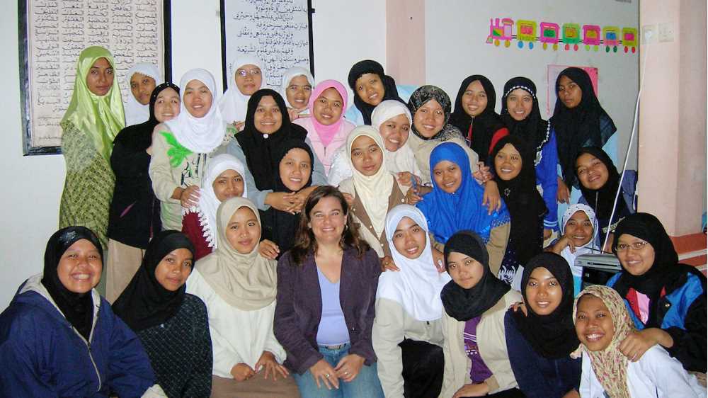 UWL faculty member Heather Linville, front center, was an English language fellow in Indonesia from 2006-2007. This summer Linville will return to assist universities interested in internationalization and using English as mode of instruction to reach broad international audiences.
Read more →