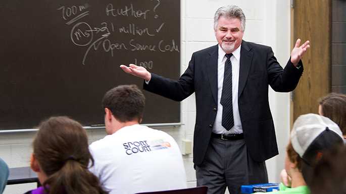 Eddward Herron, assistant professor of Accountancy, worked for The Federal Reserve in bank supervision and at the International Monetary Fund training people foreign countries how to audit banks and investigate fraud before starting his UWL teaching career.
Read more &rarr;
