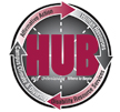 HUB HUB logo.