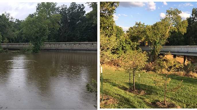 A bridge over a typically tiny creek about a quarter mile from Tricia (Clark) Farler’s home.
Read more →