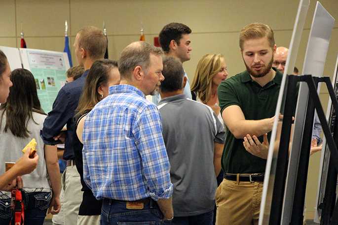 Students presented their summer research at an annual expo at UWL in August.
Read more →