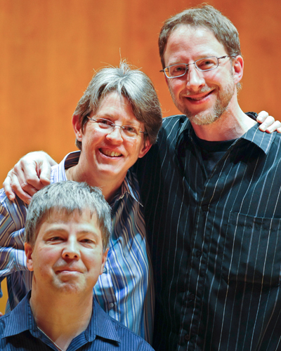 Three musicians.