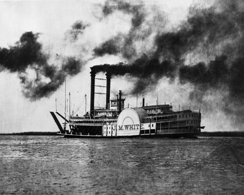 JMWhite The J.M. White steamboat.