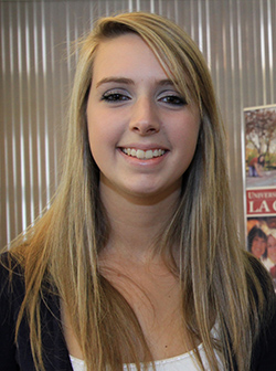 image of freshman Ashley Handley