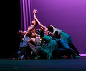 Photo of dancers dancing. 