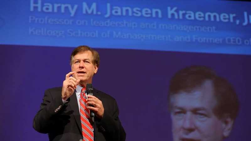 Harry M. Jansen Kraemer, Jr., will present “From Values to Action” during the Russell Cleary Leadership Lecture at UW-La Crosse. 
Read more →
