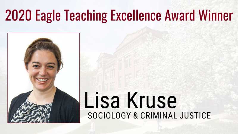 Lisa Kruse, assistant professor of Sociology & Criminal Justice, is one of six UWL faculty to earn the Eagle Teaching Excellence Award.
Read more →