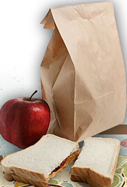 Lunch bag.