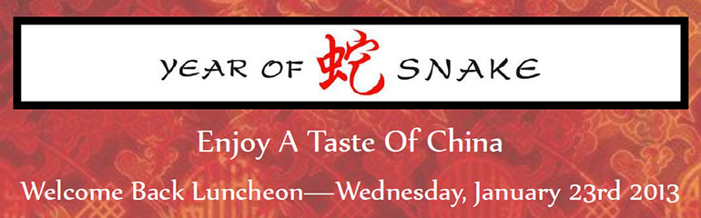 Luncheon artwork.