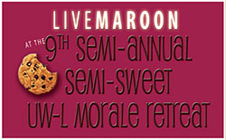 LIVEMAROON and retreat artwork.