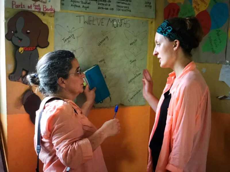 Melissa Collum started at UWL in fall 2016. She spends her summers volunteering in developing nations. This summer she asked UWL School of Education student Morgan Alexander, right, to join her. “She stepped up to the challenges I gave her,” says Collum. “It is profoundly fast and furious when we get there. I work them very hard, and she was a rock star with phonics.” 
Read more →