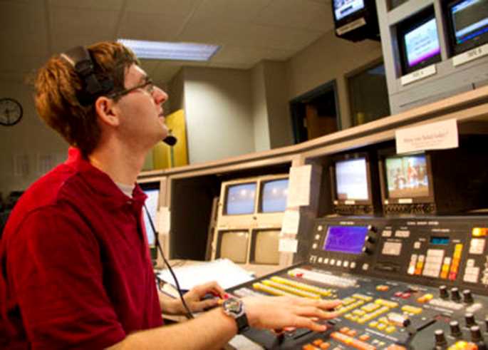 UWL Senior Sean Mobley works at WMCM, the campus TV station.
Read more →
