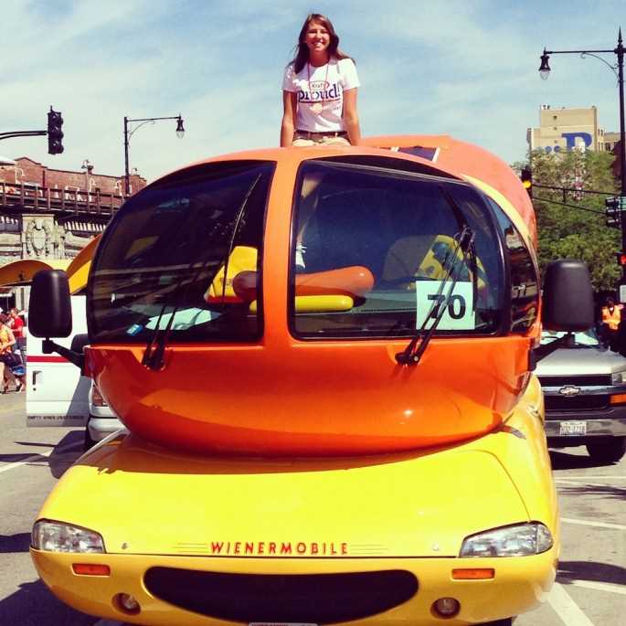 UWL May graduate Molle Klein pictured with the wienermobile she drives across the southeast region of the U.S. as a brand ambassador for Oscar Mayer.
Read more &rarr;
