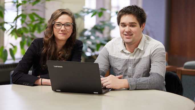 UWL marketing students Rachel Grubbe and Alex Parr are two of the 18 UWL students presenting at the National Conference on Undergraduate Research in April. They will share their research on the ethics of multi-level marketing where higher-level sales people recruit others below them and earn a commission from their sales in addition to their own.
Read more →
