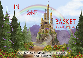 Artwork with castle from play. 