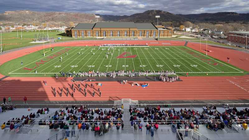 A view of the fieldhouse project from the bleachers of Roger Harring Stadium at Veterans Memorial Field Sports Complex. 
Read more →