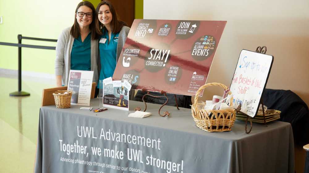 UWL Student Philanthropy Council students work to create awareness about philanthropy on campus during last year’s UW-La Crosse Philanthropy Week.
Read more →